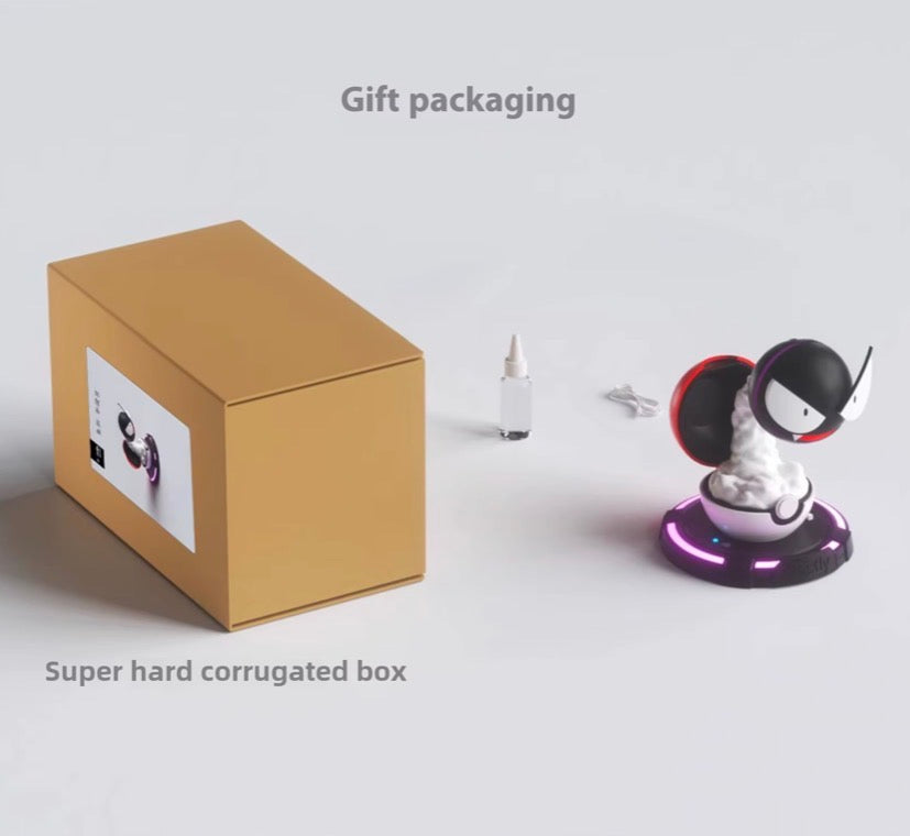 Gastly 3D Pokemon Luminous New 2-in-1 Humidifier / Diffuser + Free Essential Oil.