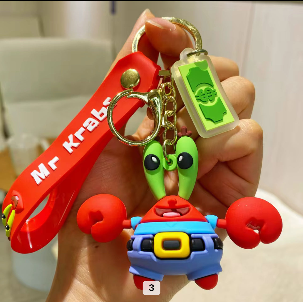 Spongebob Characters Adorable keychains