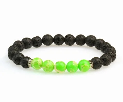 Natural Stone Chakra Bracelets (8mm)