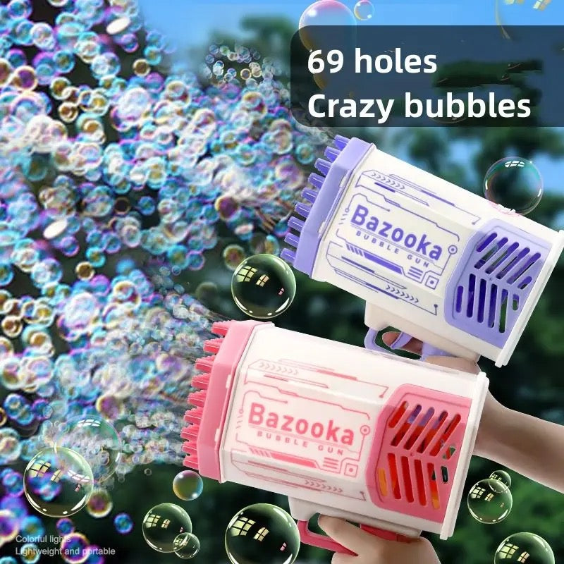 Bazooka LED Bubble Machine Gun