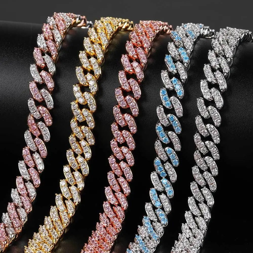 Miami Iced Cuban Links (Bracelets & Chains) 10mm