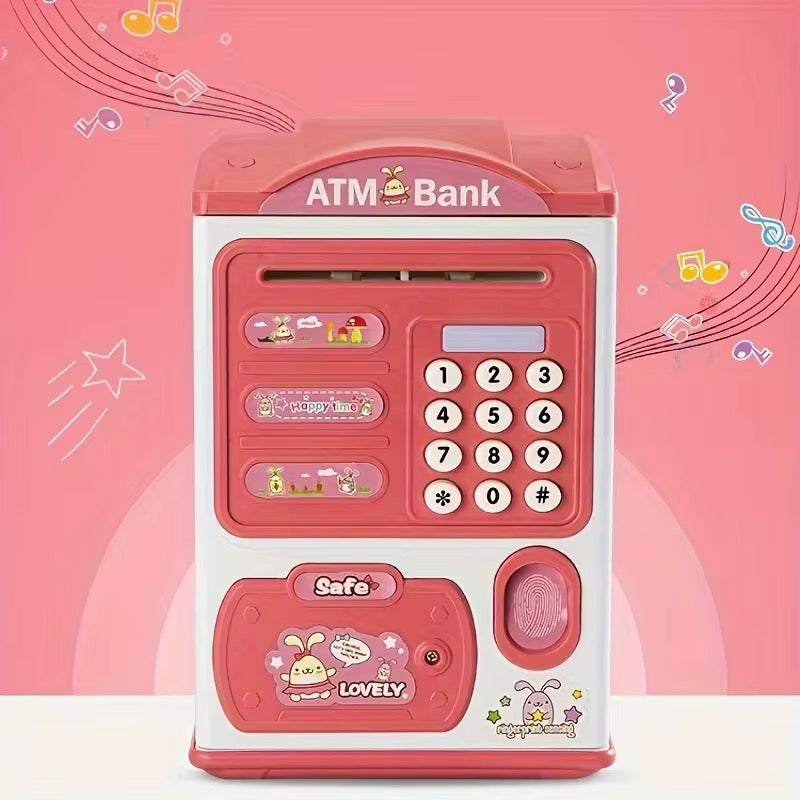 Kids Saving Money Automatic ATM Bank Machine Toy