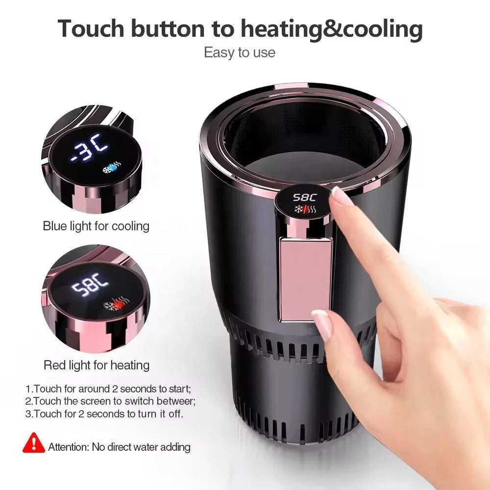 2-In-1 Smart Car Cup Heater and Cooler