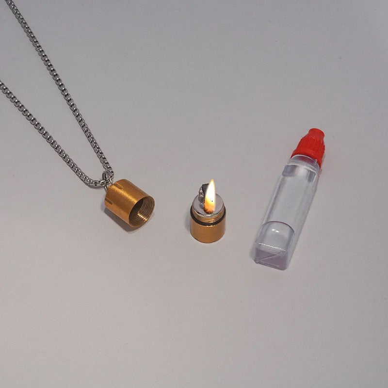 Stainless Steel Lighter Necklace