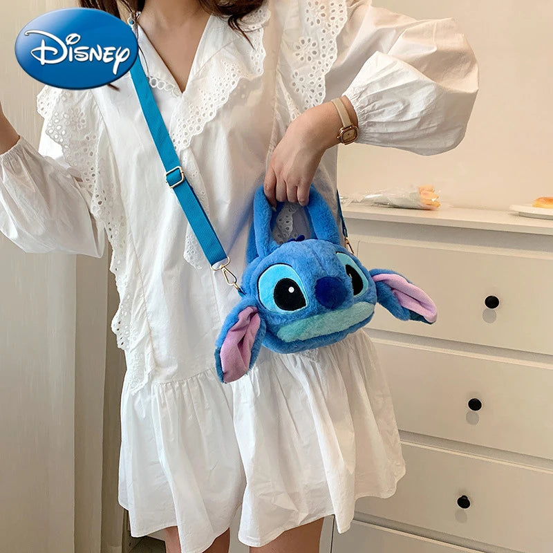 Disney Plush Stitch Mini Travel Kids Side Bag
