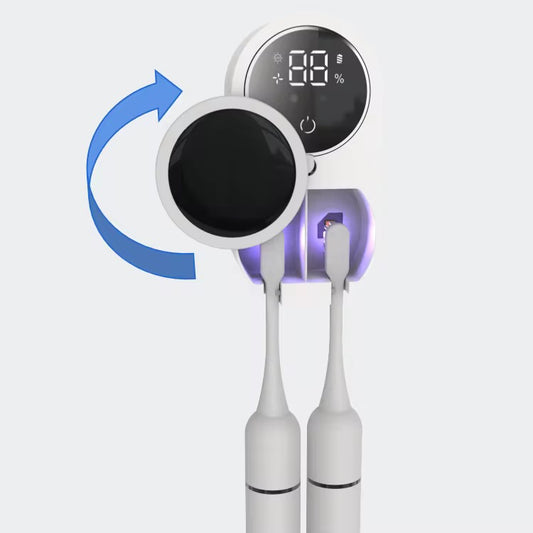 Intelligent UV Light Automated Sensing Sterilizer Toothbrush Holder
