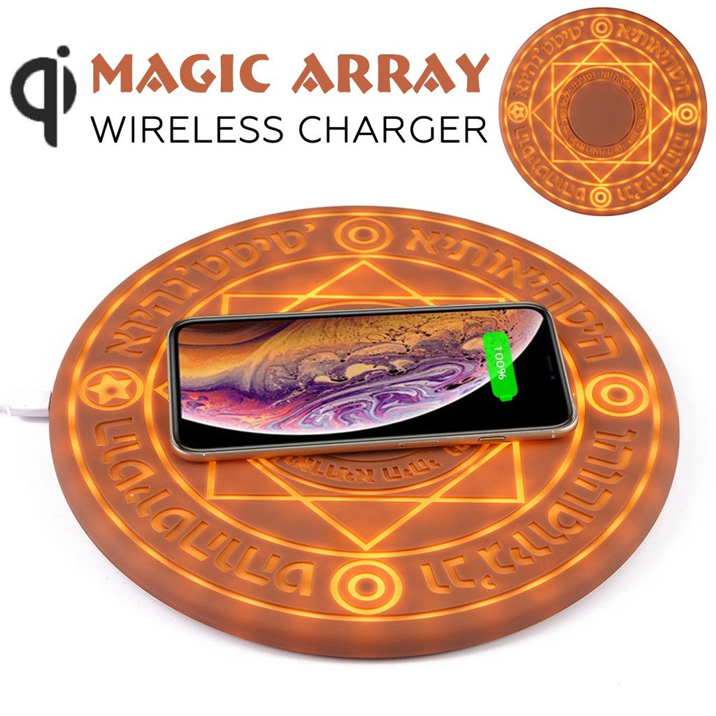 Doctor Strange Magic Array Wireless Charger Pad,10w Qi Fast Slim Wireless Charging Pad