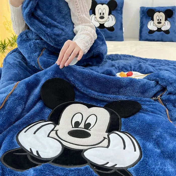 Disney Mickey Mouse Multipurpose Pillow-Blanket