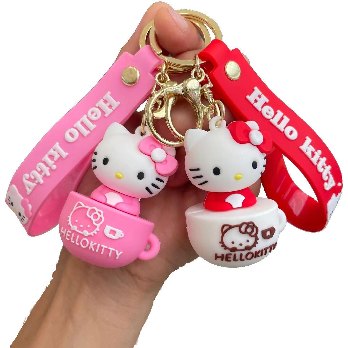 Adorable Hello Kitty Keychains