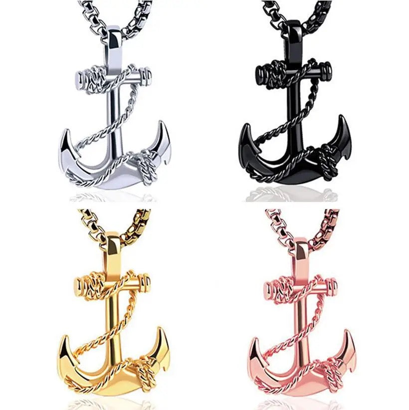 Alloy Anchor Necklace