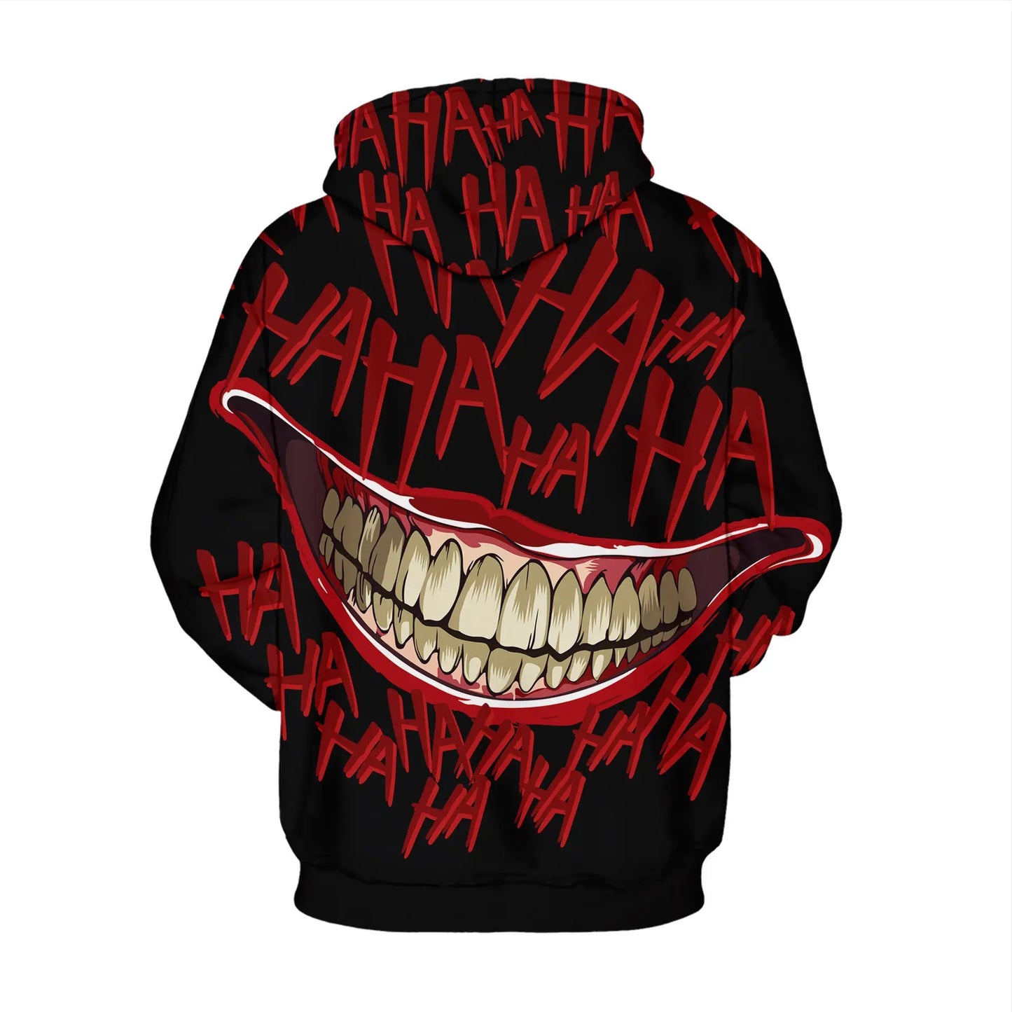 Joker Smile 3D Print Polyester Hoodies