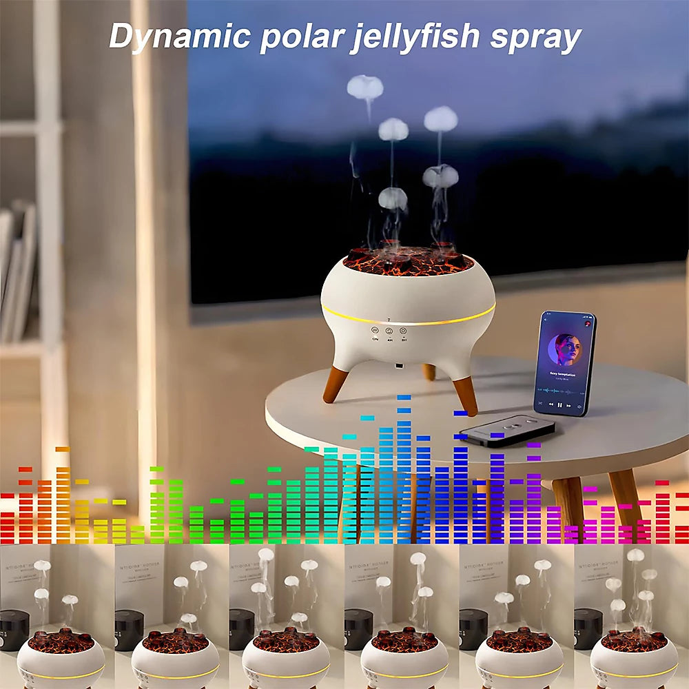 Dynamic Jellyfish Diffuser Air Humidifier + Remote Control
