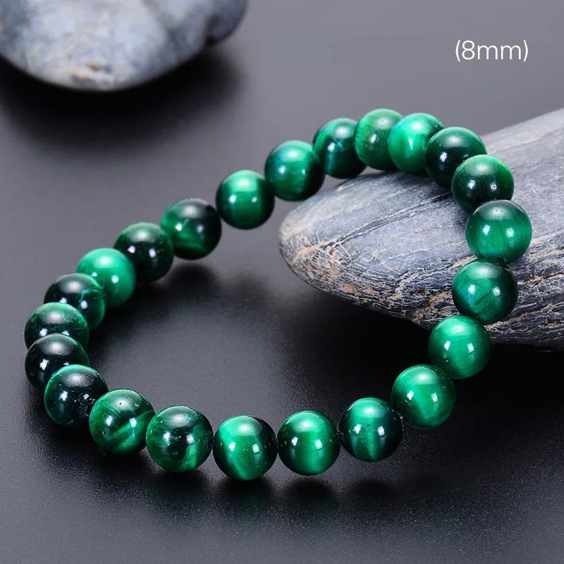 Green Tiger Eye Bracelets