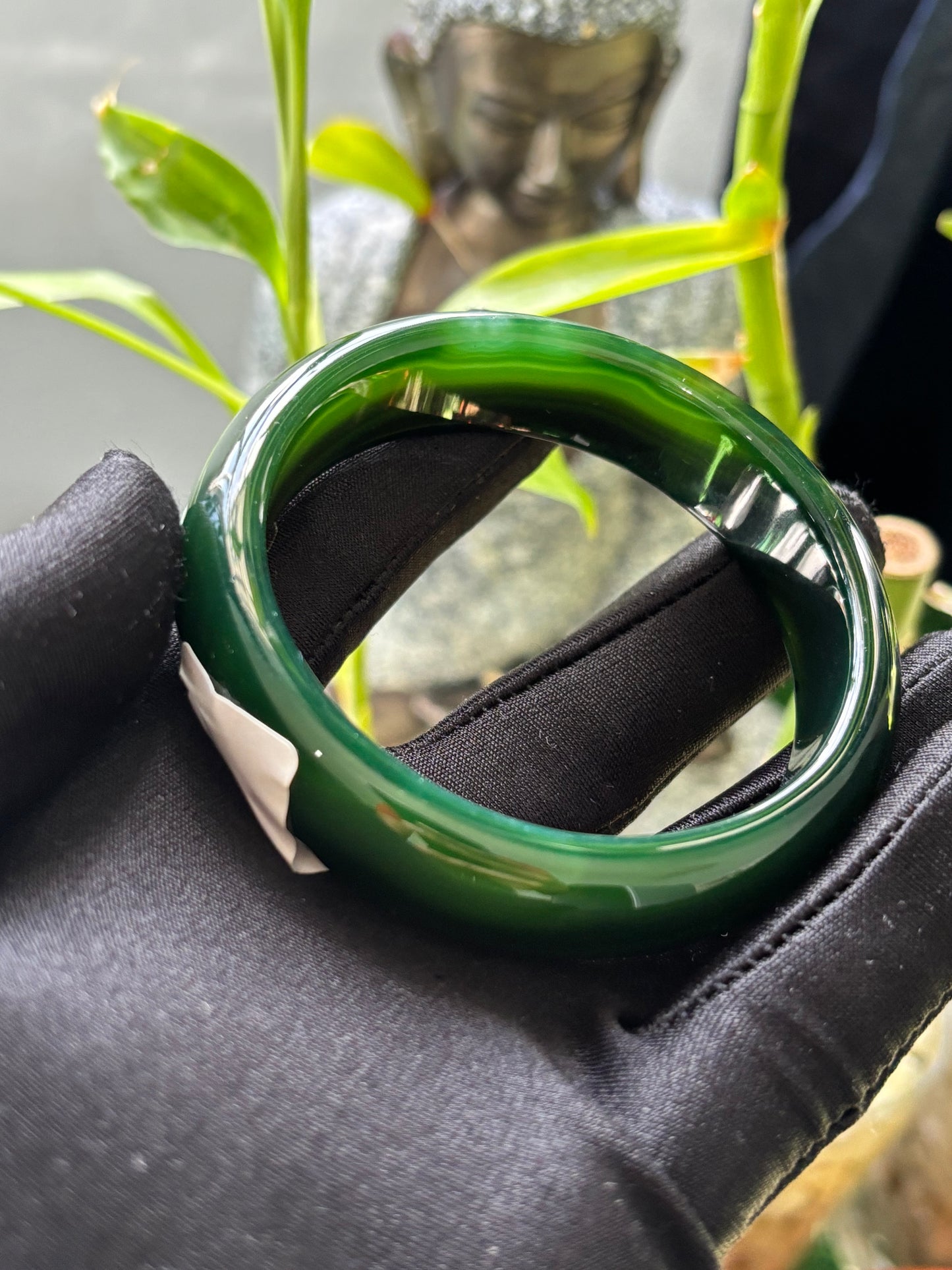 Grade-A Solid Jade Bangles