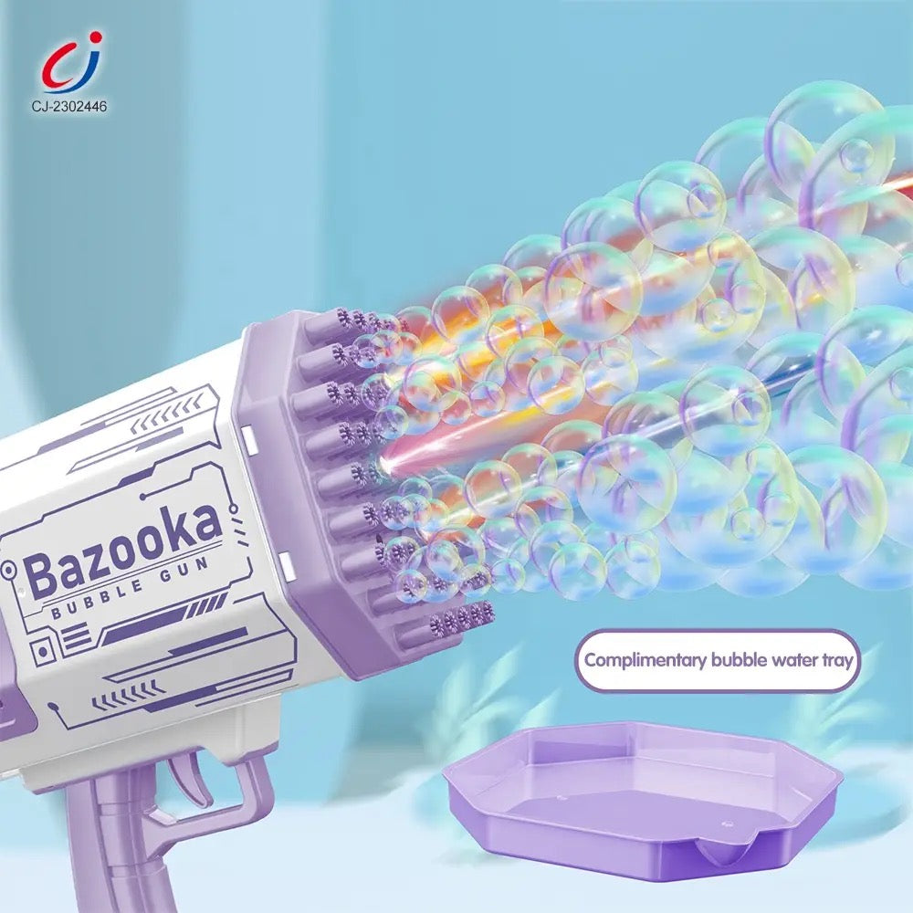 Bazooka LED Bubble Machine Gun