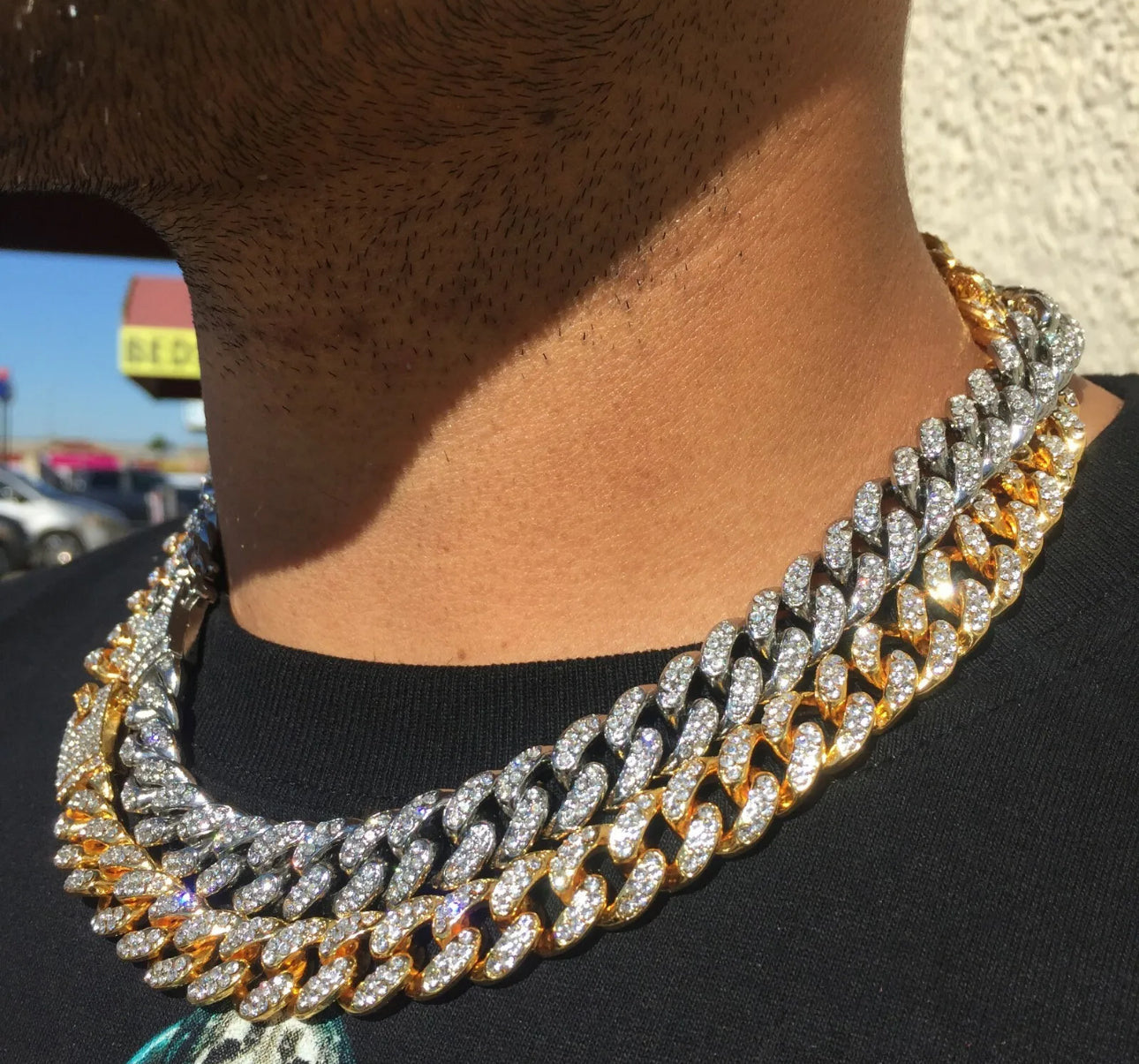 Miami Iced Cuban Links (Bracelets & Chains) 10mm