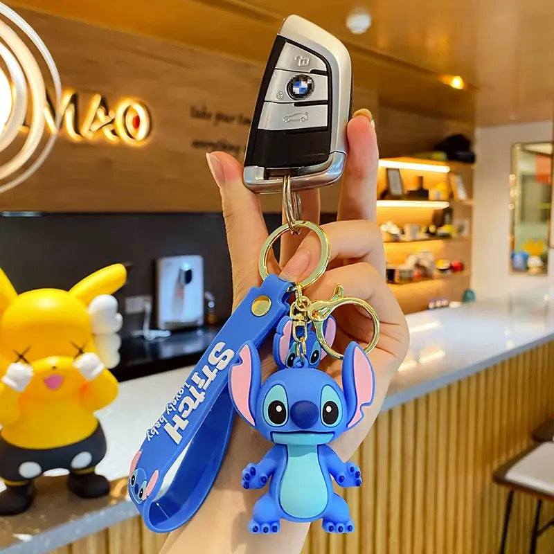 Stitch & Angel Adorable keychains