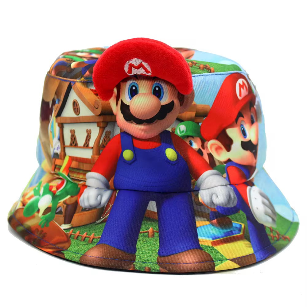 3D Printed Kids Bucket Hats - Cartoon & Game Characters Edition