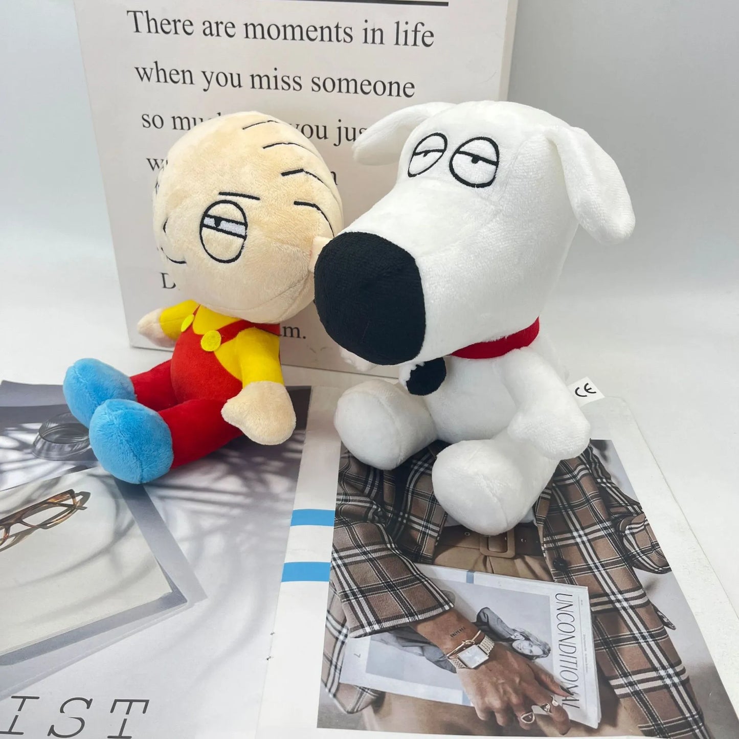 Family Guy Stewie & Brian Plushie