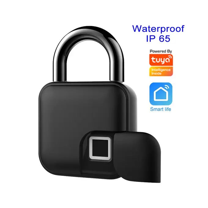 Smart Fingerprint Bluetooth Pad Lock with App