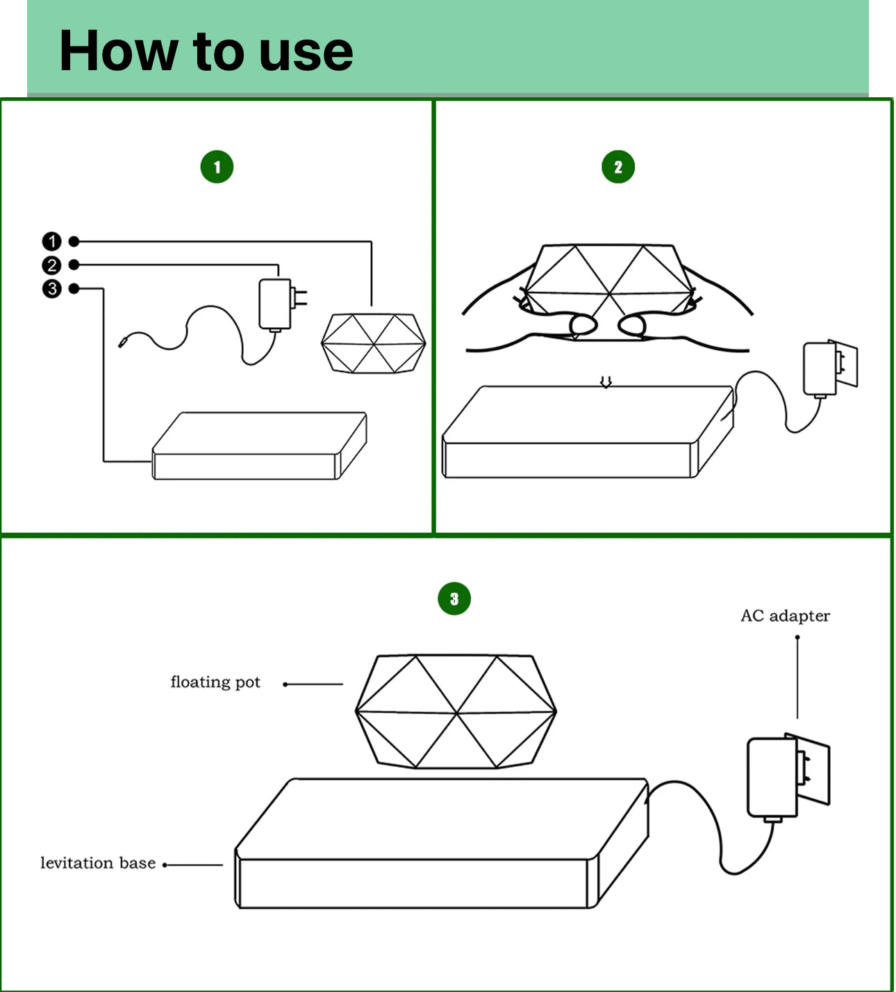 Magnetic Levitating / Floating Plant Pot