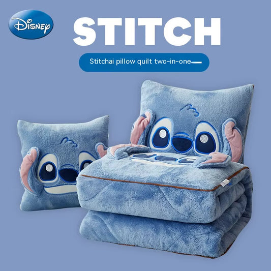 Disney Stitch Multipurpose Pillow-Blanket