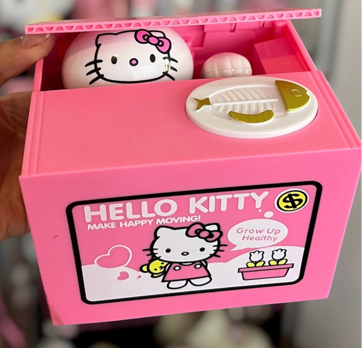 Hello Kitty Interactive Coin Collector Piggy Bank - Money Box