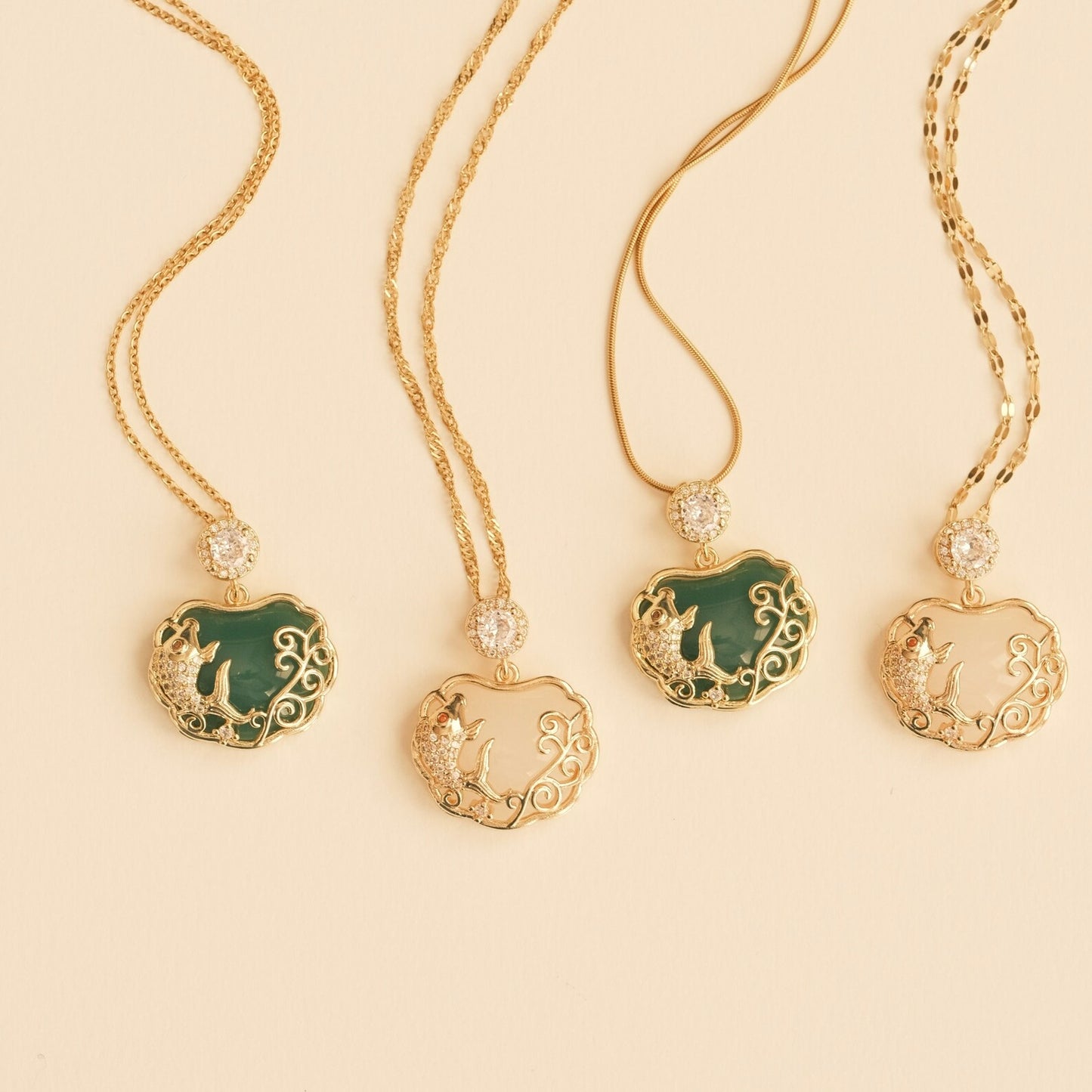 Koi Jade Necklace