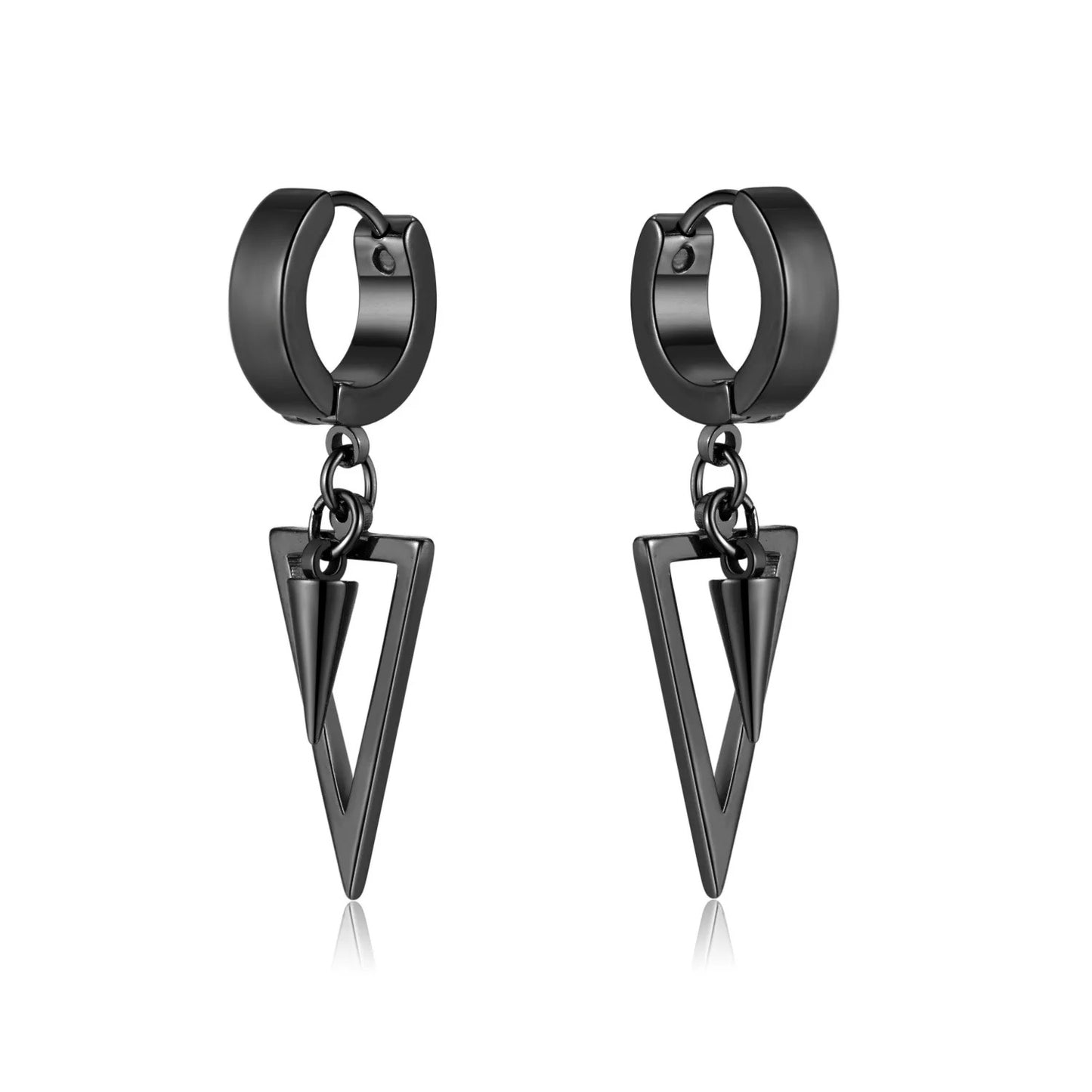 Unisex-Men’s Stainless Steel Earrings