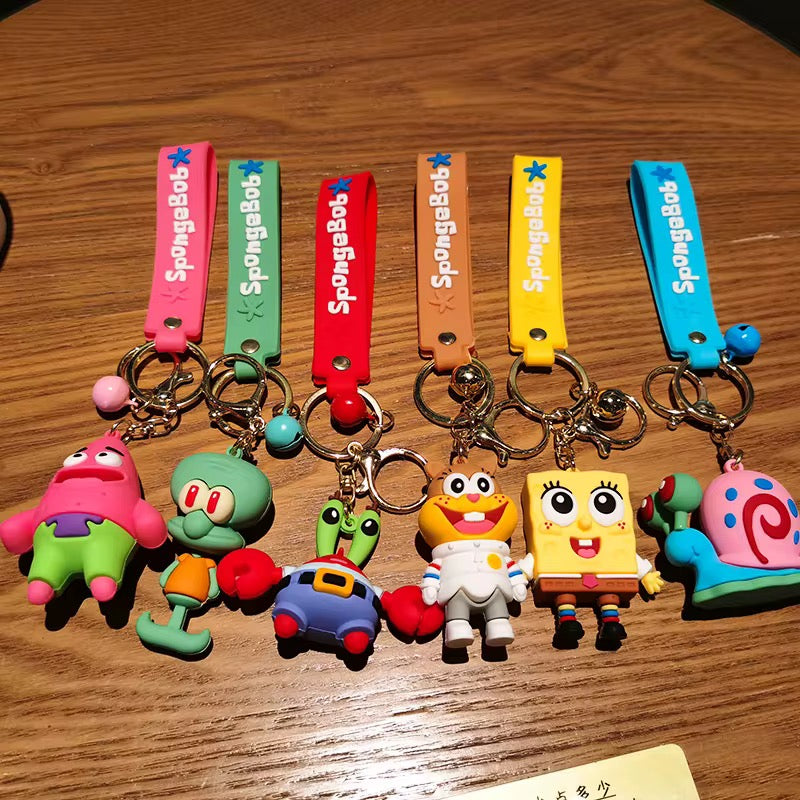 Spongebob Characters Adorable keychains