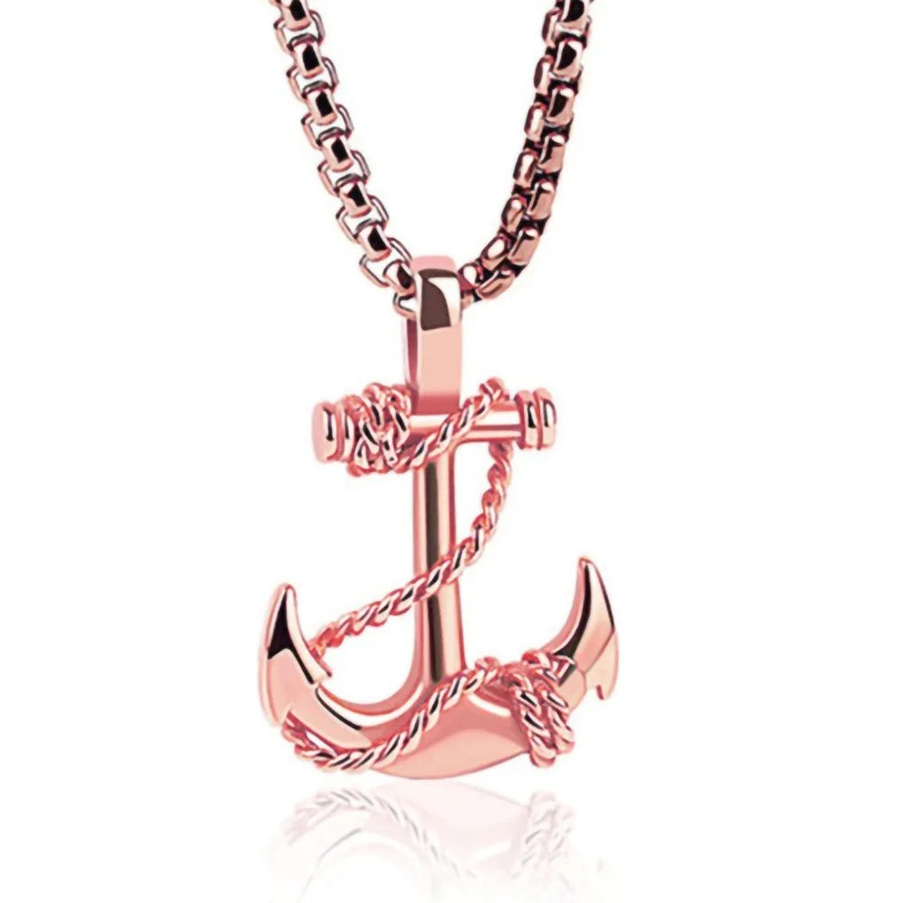 Alloy Anchor Necklace