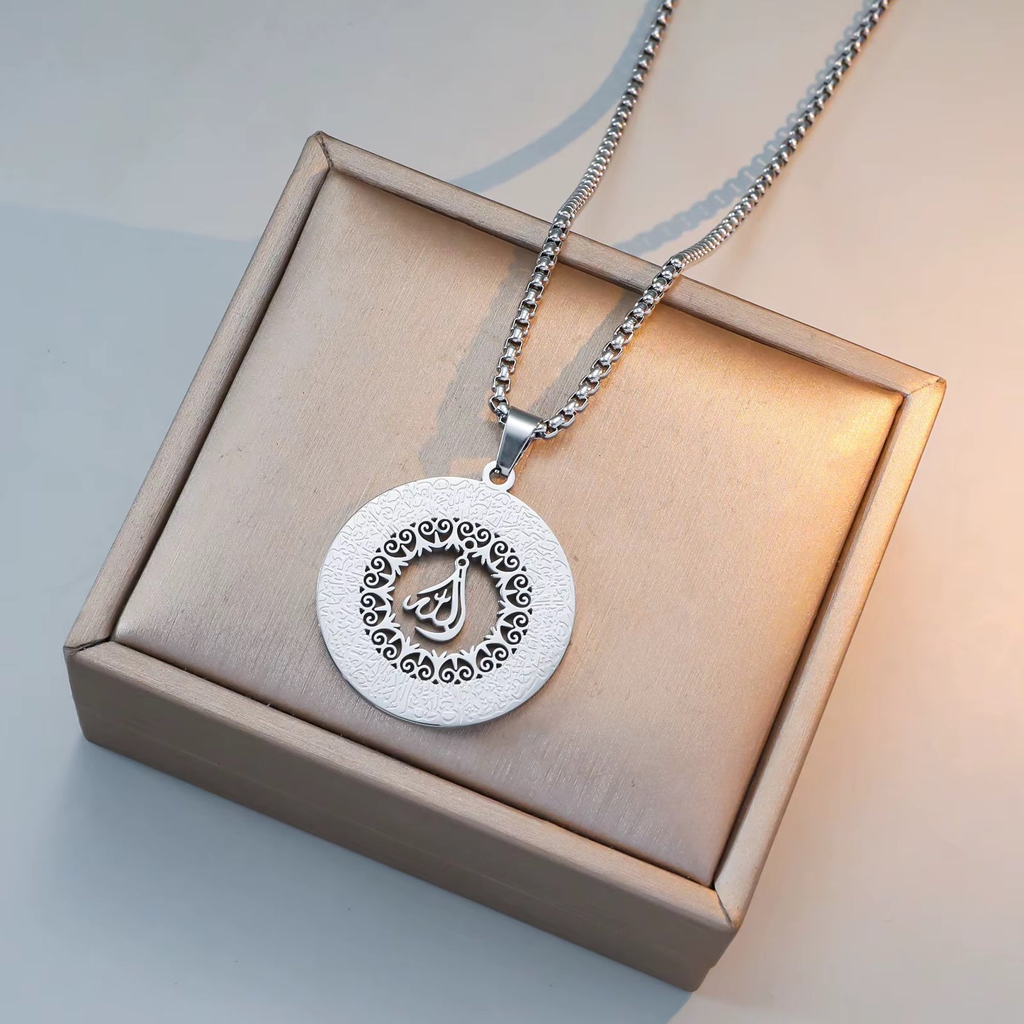 99 Names of Allah (Asma’ul Husna) Stainless Steel Necklace