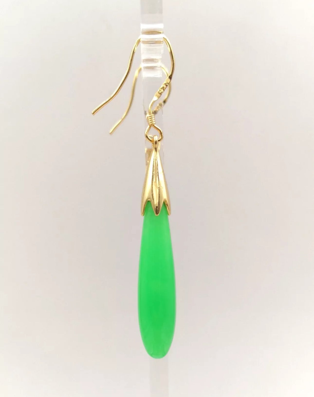 Jade Drop Earrings