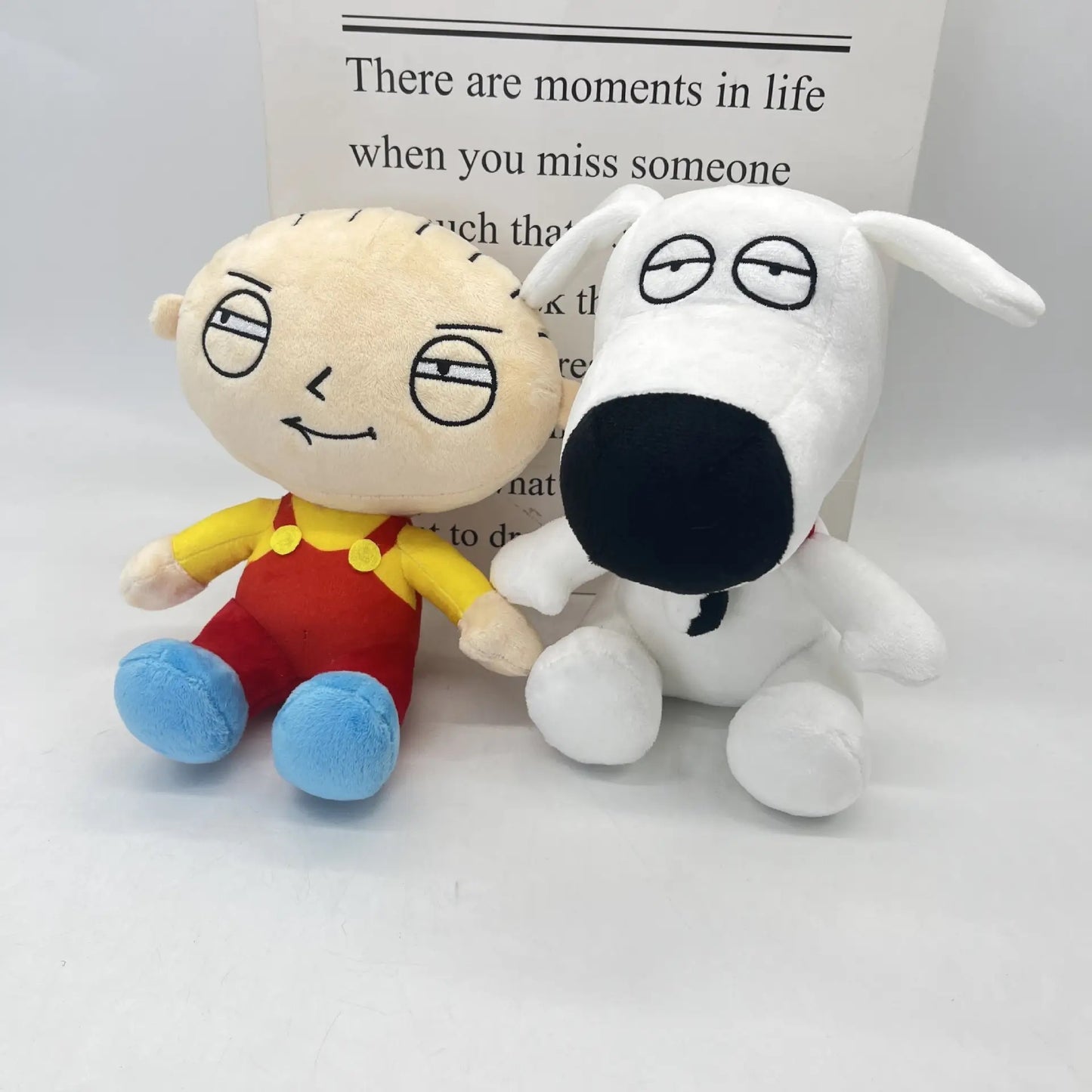 Family Guy Stewie & Brian Plushie