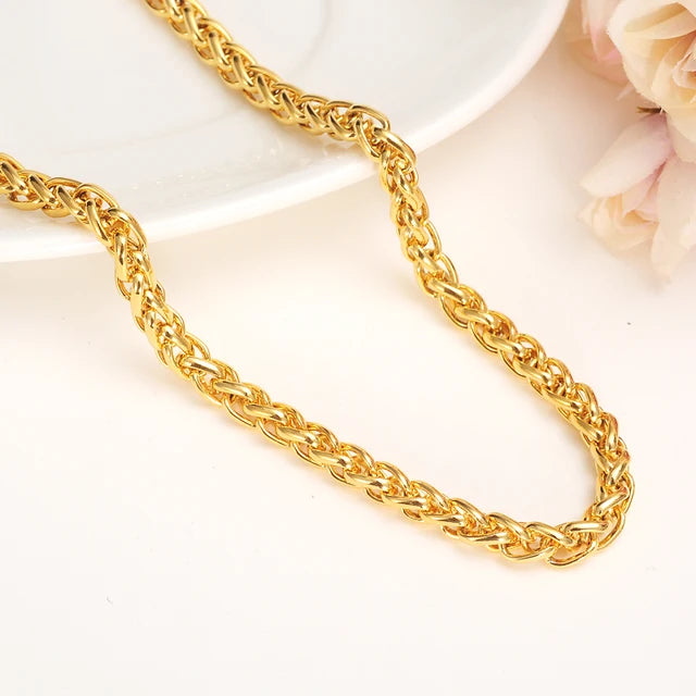 Stainless Steel 3mm Figaro Chain (24” - 60CM)