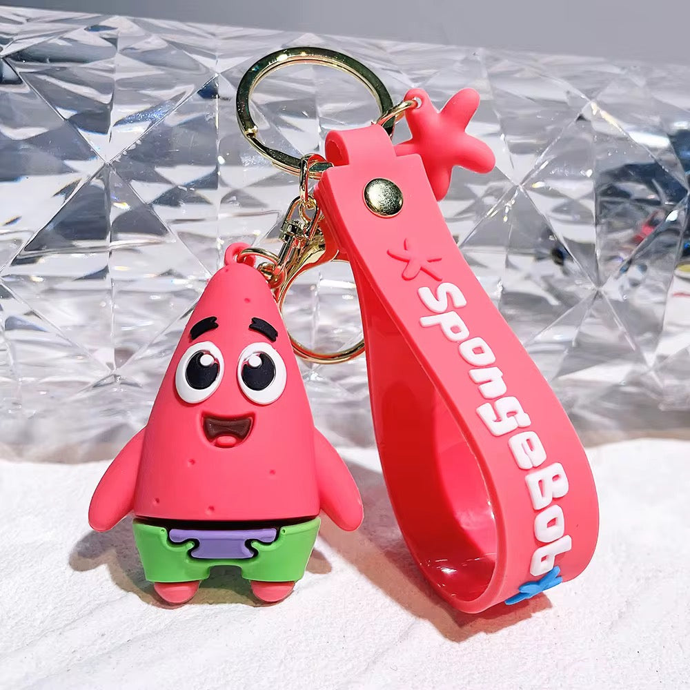 Spongebob Characters Adorable keychains