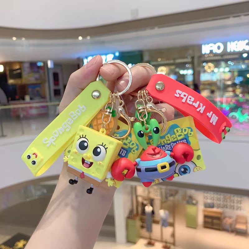 Spongebob Characters Adorable keychains