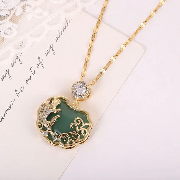 Koi Jade Necklace