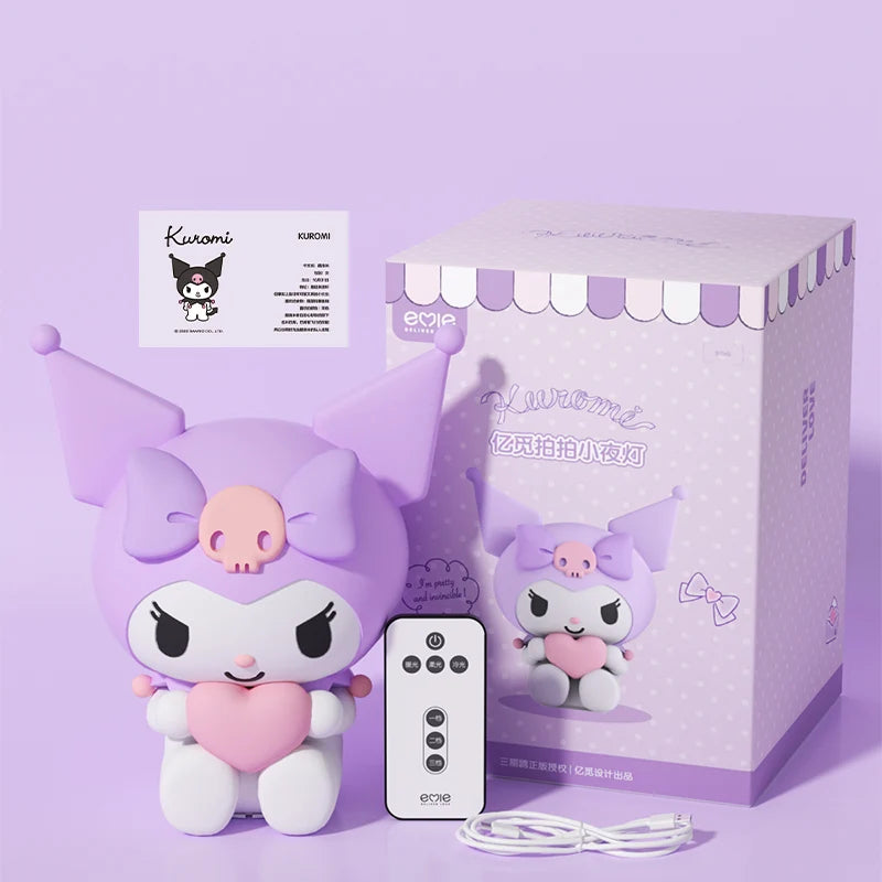 Large Kuromi Squishy Silicone Night Light + Remote Control (Limited Edition)