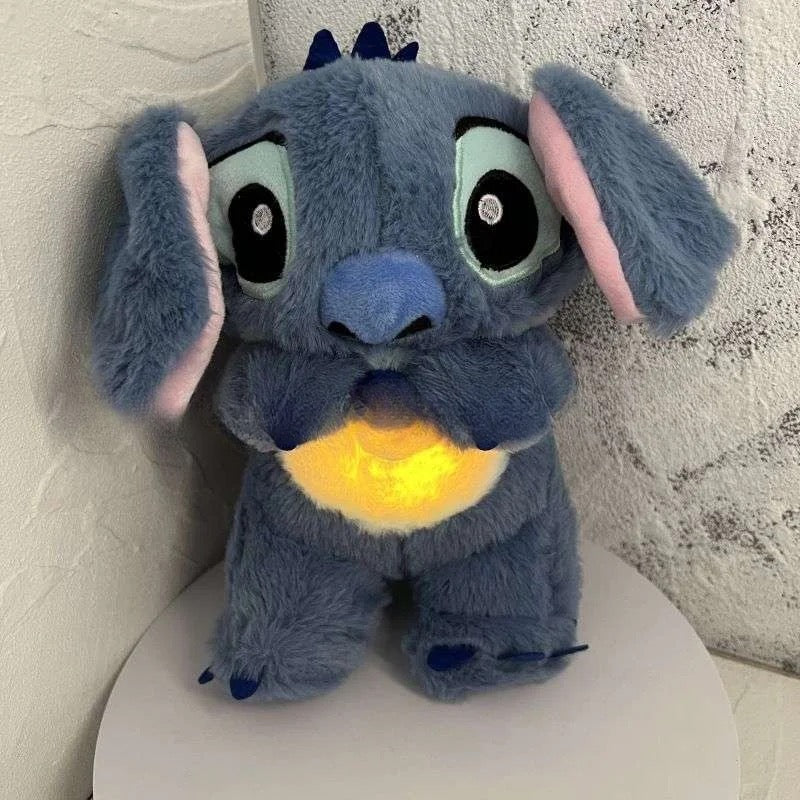 Stitch & Angel Breathing Plushie with Baby Music 🎵