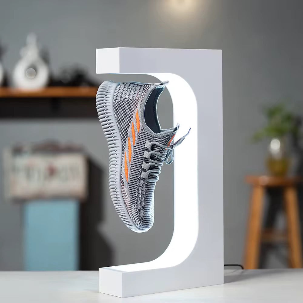 Magnetic Levitating / Floating LED Shoe Display