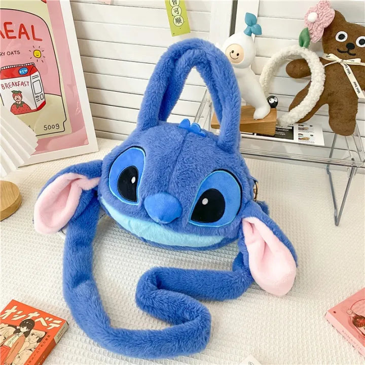 Disney Plush Stitch Mini Travel Kids Side Bag