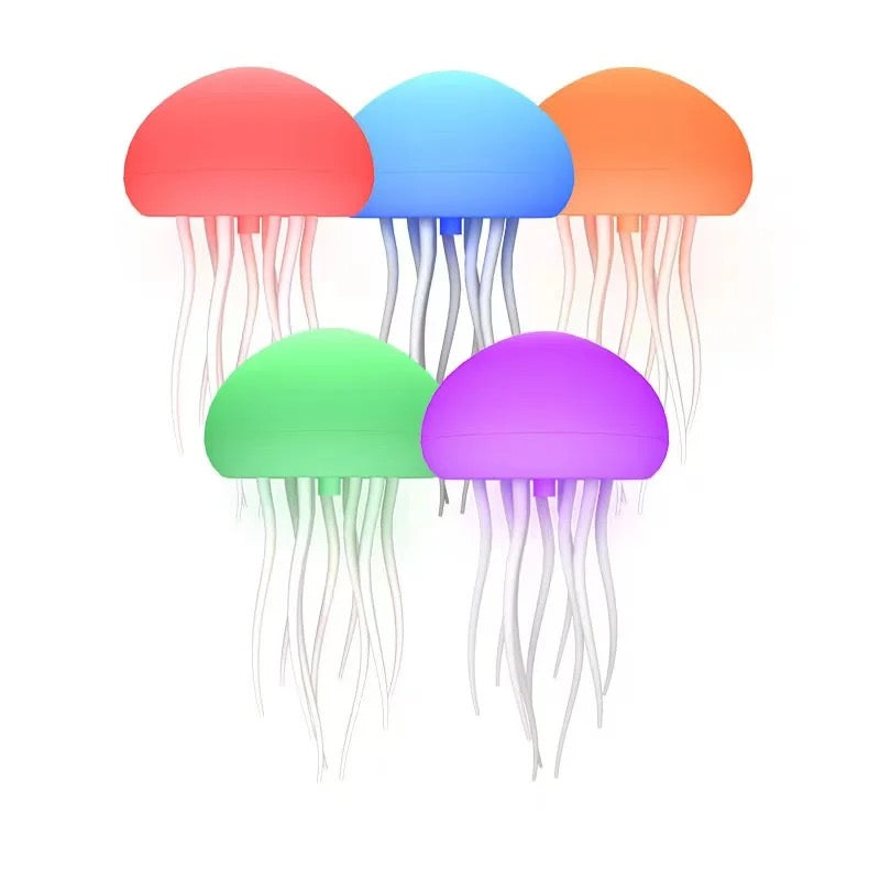 Sound Recognition Aurora RGB Gradient LED Jellyfish Dancing Legs Lamp