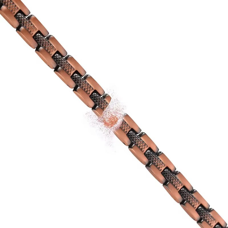 Ultra Strength Pure Copper Magnetic Anklet (99.99% Copper)