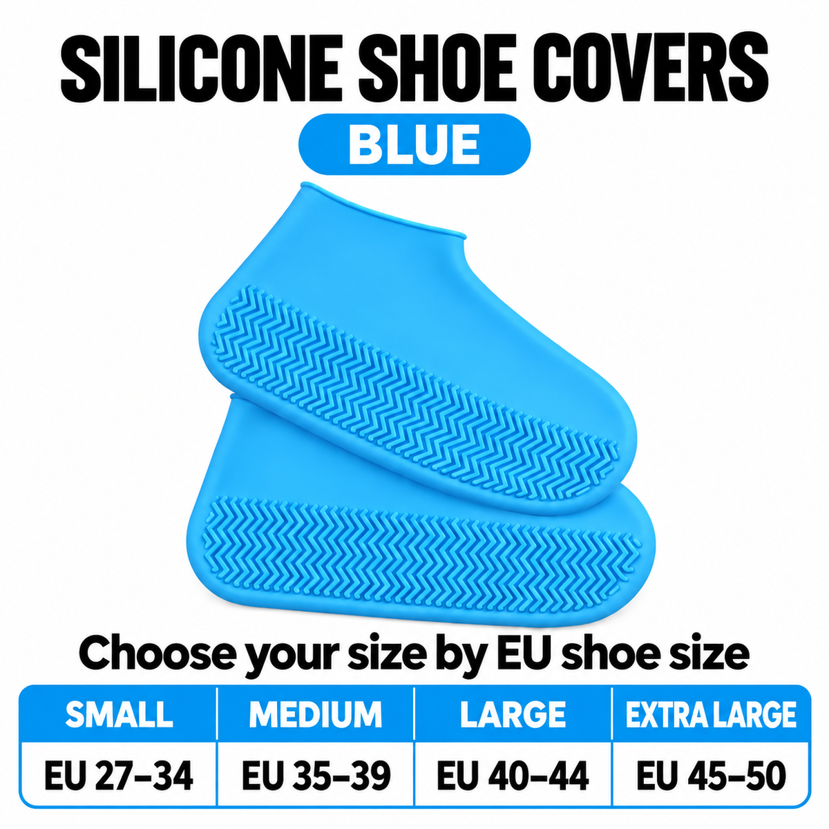 Reusable Silicone Waterproof Shoe Covers