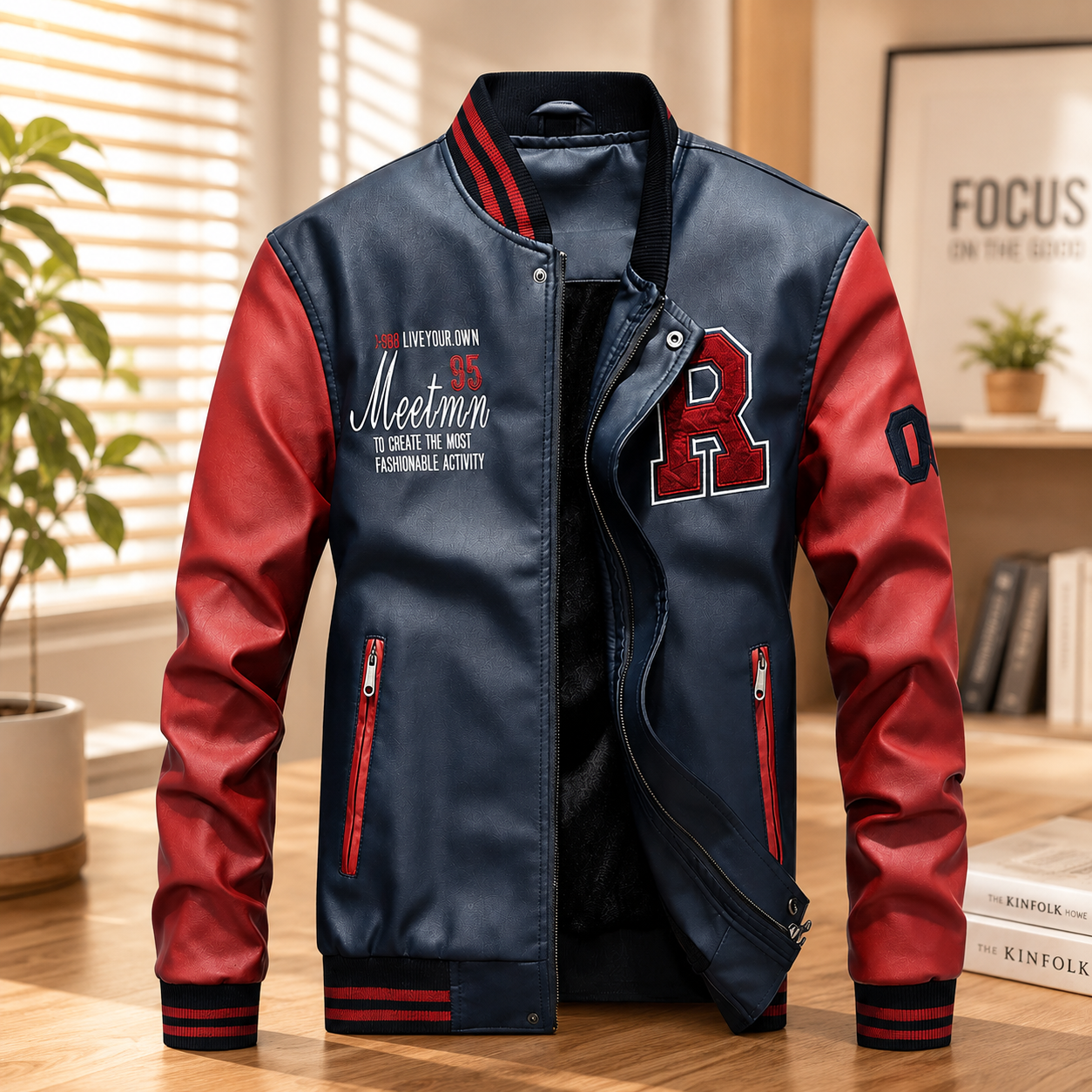 High Quality Men’s Biker Leather Jacket