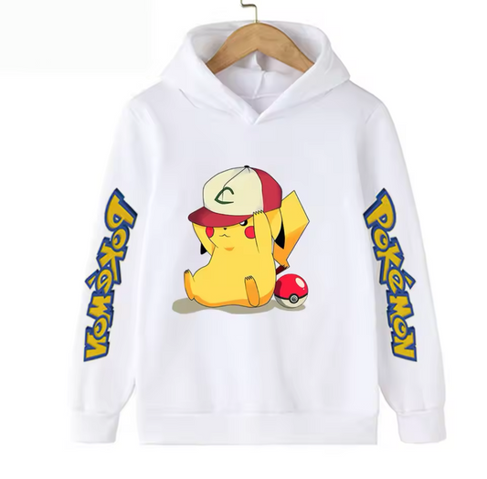 Pokémon Pikachu 3D Print Polyester Hoodie