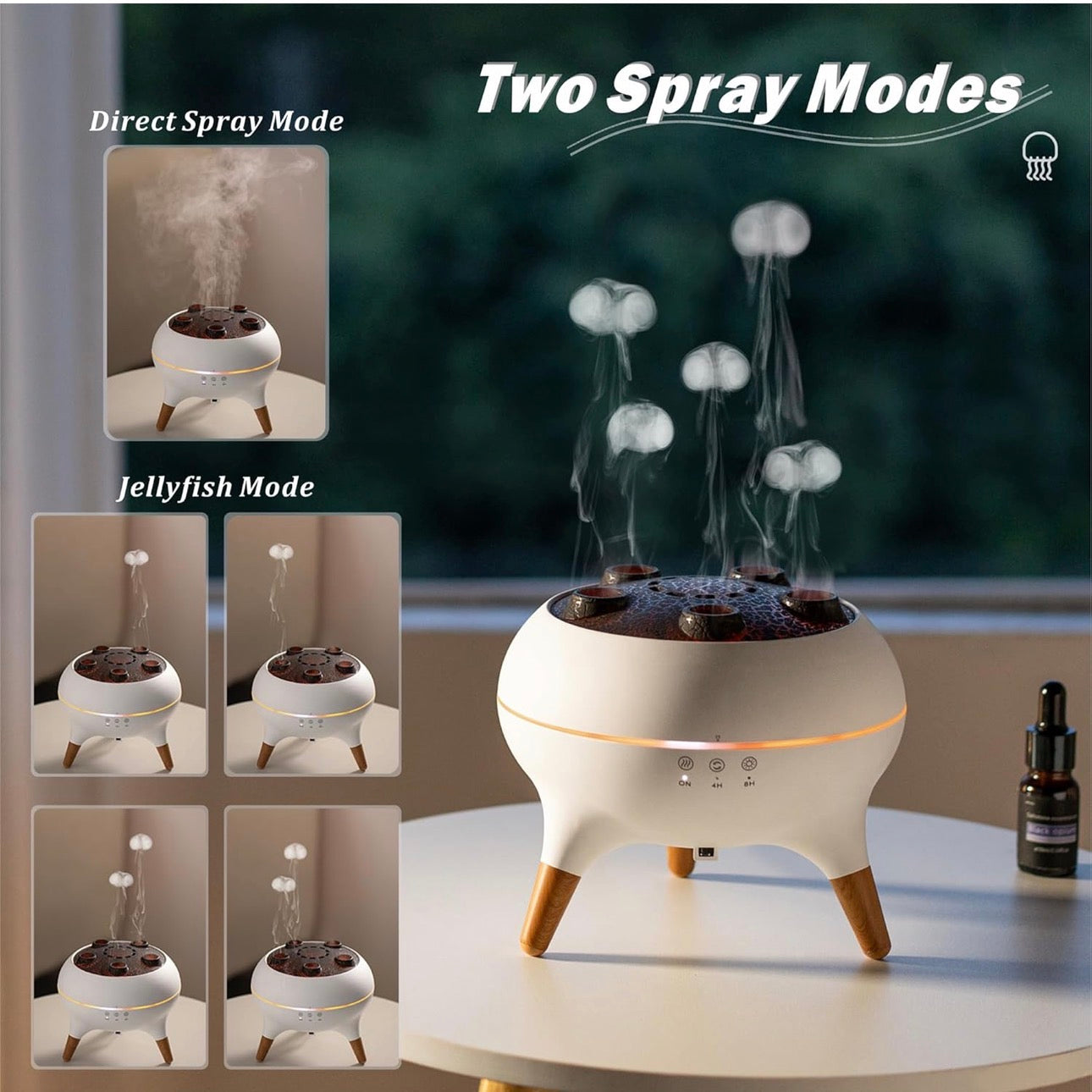 Dynamic Jellyfish Diffuser Air Humidifier (Remote Control)