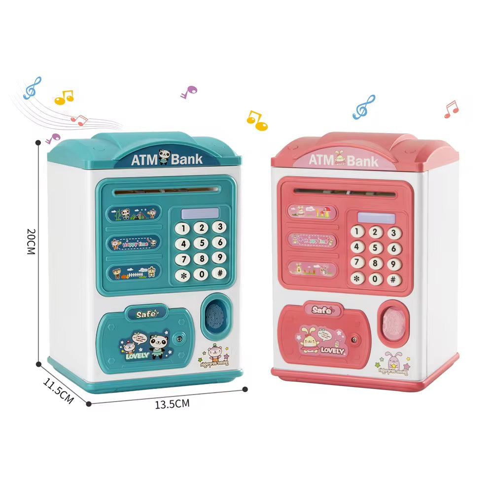 Kids Saving Money Automatic ATM Bank Machine Toy