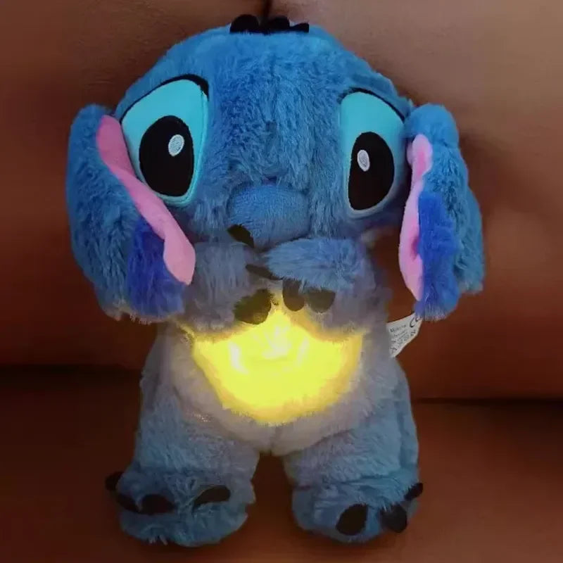 Stitch & Angel Breathing Plushie with Baby Music 🎵